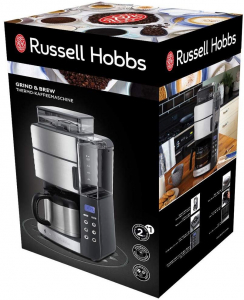 Russell Hobbs 25620-56 Grind&Brew darálós kávéfőző, termosz kiöntő