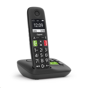 Gigaset ECO DECT Telefon E290A fekete, üzenetrögzítő (S30852-H2921-S201)