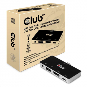 CLUB3D SenseVision univerzális notebook dokkoló USB-C (CSV-1591)