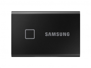 500GB Samsung T7 Touch külső SSD meghajtó fekete (MU-PC500K/WW)