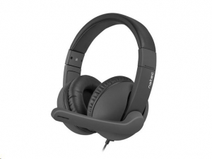 natec Rhea Gamer mikrofonos headset fekete (NSL-1452)
