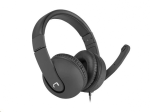natec Rhea Gamer mikrofonos headset fekete (NSL-1452)