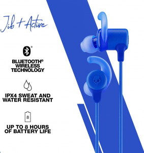 Skullcandy JIB+ Active Bluetooth sport fülhallgató kék (S2JSW-M101)
