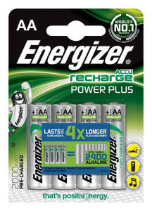 Energizer Power Plus 2000 mAh AA akkumulátor (4db/csomag)  (7638900249101)