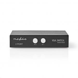 Nedis CSWI5902BK 2 portos VGA kapcsoló fekete