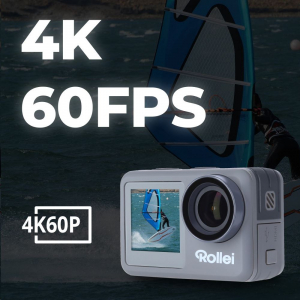 Rollei 9S Plus 4K akciókamera szürke (R40329)