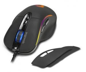 Speedlink SICANOS RGB Gaming egér fekete (SL-680013-BK)