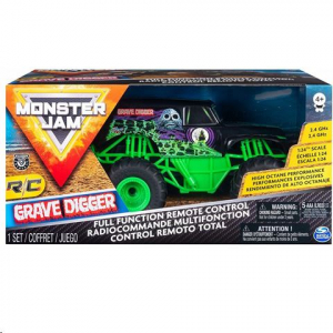 Spin Master RC Monster Jam Grave Digger 2,4GHz távirányítós autó 1/24  (6044955)