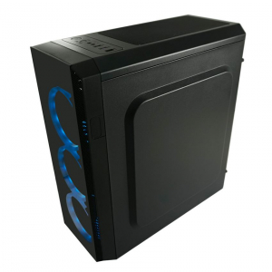 LC Power 703B Quad-Luxx táp nélküli ablakos ház fekete (LC-703B-ON)