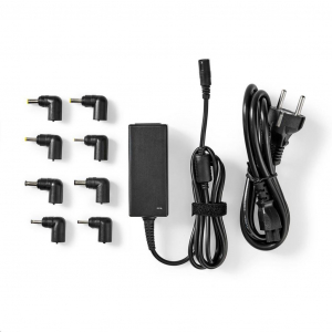 Nedis NBAU4501FBK univerzális notebook adapter 45 W 9,5 V – 20 V / 3 A