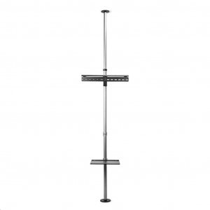 Nedis TVSM5750BK mennyezetig érő álló Tv-konzol 37–70" Max. 30 kg