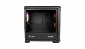 Genesis IRID 503 ARGB táp nélküli ablakos Micro-ATX ház fekete (NPC-1559)