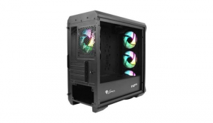 Genesis IRID 503 ARGB táp nélküli ablakos Micro-ATX ház fekete (NPC-1559)