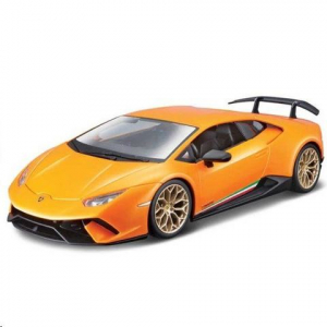 Bburago Lamborghini Huracán fém autómodell 1/24 narancs  (15621092OR)