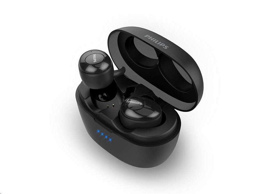 Philips UpBeat Bluetooth mikrofonos fülhallgató fekete  (SHB2505BK/10)