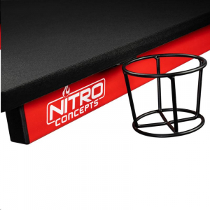 Nitro Concepts D12 gaming asztal fekete-piros (GAGC-172)