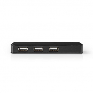 Nedis 7 portos USB hub USB 2.0 (UHUBU2730BK)