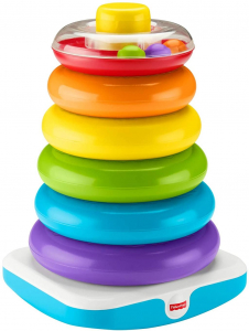 Mattel Fisher-Price: óriás gyűrűpiramis 27x40cm (GJW15)