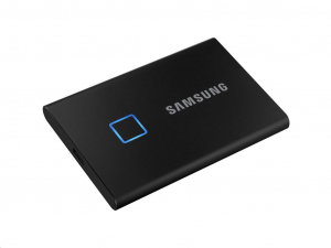 2TB Samsung T7 Touch külső SSD meghajtó fekete (MU-PC2T0K/WW)