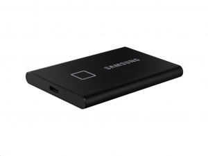 2TB Samsung T7 Touch külső SSD meghajtó fekete (MU-PC2T0K/WW)