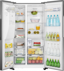 Gorenje NRS9181VX side-by-side hűtőszekrény inox