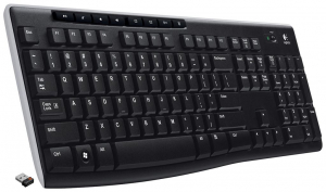 Logitech K270 vezeték nélküli német billentyűzet (920-003052)