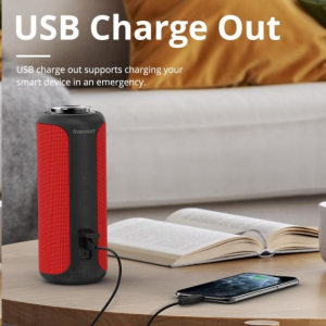 Tronsmart Element T6 Plus Upgraded Edition SoundPulse Bluetooth hangszóró piros (367786)