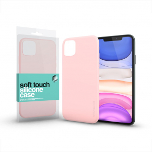 Xprotector Soft Touch Silicone Apple iPhone 11 Pro Max tok rózsaszín (118987)