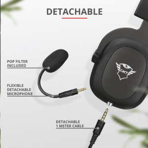 Trust GXT 414 Zamak Premium gamer headset (23310)