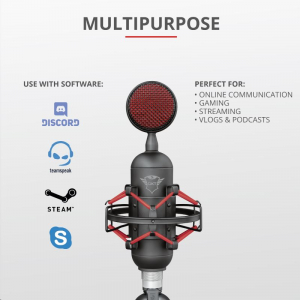 Trust GXT 244 Buzz Streaming USB gamer mikrofon (23466)