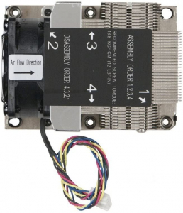 Supermicro SNK-P0068APS4 2U aktív Socket LGA3647-0 CPU hűtő