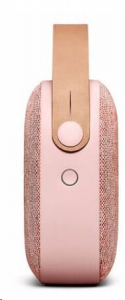 VIFA HELSINKI premium Bluetooth sztereó hangszóró valódi bőr hordszíjjal pasztell rózsa (MG-VIFA-83075)