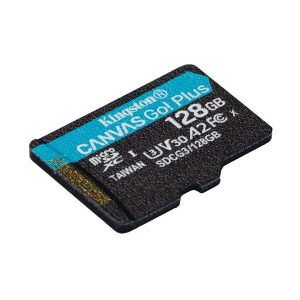 128GB microSDXC Kingston Canvas Go! Plus UHS-I U3 V30 A2  (SDCG3/128GBSP)