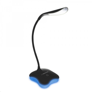 Esperanza Mimosa LED asztali lámpa fekete (ELD105K)