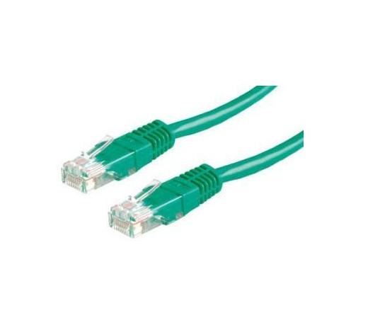 Roline UTP CAT5e patch kábel 2m zöld