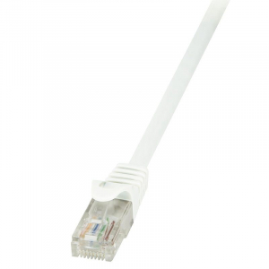 LogiLink U/UTP patch kábel CAT6 0.25m fehér  (CP2011U)