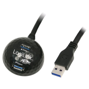LogiLink USB 3.0 hosszabbító kábel dokkolóval (CU0035)