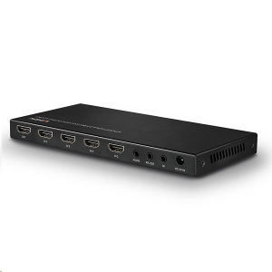 Lindy HDMI 2.0 Switch 4 port +audio (38249)