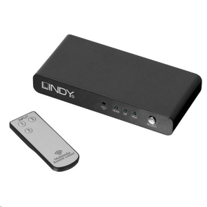 Lindy Multibemenetű video switch (38272)