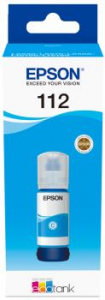 Epson 112 EcoTank tintapalack Pigment ciánkék (C13T06C24A)