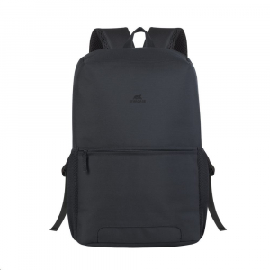 RivaCase 8068 Regent Notebook hátizsák 15.6" fekete + acél kulacs (4260403574003)