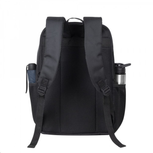 RivaCase 8068 Regent Notebook hátizsák 15.6" fekete + acél kulacs (4260403574003)