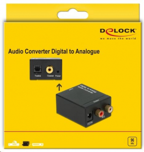 Delock digitális > analóg audio konverter (62444)