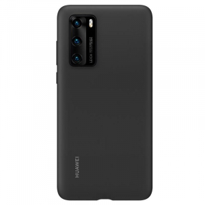 Huawei P40 szilikon hátlaptok fekete (51993719)