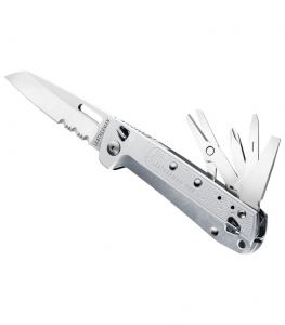 Leatherman LTG832662 FREE K4x multiszerszám ezüst
