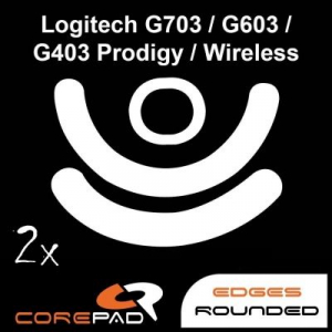 Corepad egértalp Logitech G703 Lightspeed/G603 Lightspeed/G403 HERO/G403 Prodigy/G403 Prodigy Wireless egérhez (08043 / CS28660)