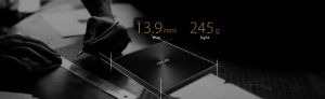 ASUS ZenDrive U9M arany ultravékony, hordozható 8-szoros DVD-író USB Type-C kábellel és M-DISC támogatással (SDRW-08U9M-U/GOLD/G/AS)