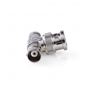 Nedis CVGP01945ME antennaadapter BNC csatlakozó - 2 db BNC aljzat 10 darabos, fém