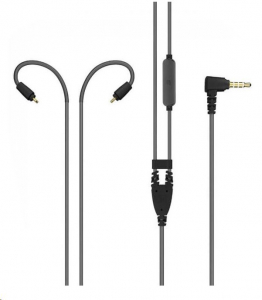 MEE audio ST72-M6PRO G2 - Hi-Fi audio kábel a MEE Audio M6 Pro fülhallgatókhoz fekete (MG-CABLE-ST72-M6PROG2-BK)