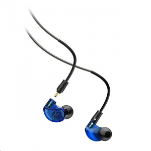 MEE audio M6 PRO MKII zajkizáró kialakítású, professzionális fülhallgató (IEM), cserélhető kábellel kék (EP-M6PROG2-BL)